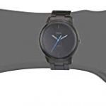 Fossil Minimalist Black Dress Watch - 44MM Stainless Steel Timepiece, Perfect for Effortless Style