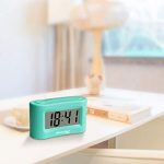 Reacher Mini Battery Operated Alarm Clock - Simple Basic Operation