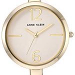 Gold-Tone Bangle Watch and Swarovski Crystal Accented Bracelet Set