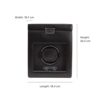 Single Watch Winder with Cover and Storage - Elegance in Motion
