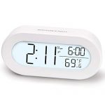 Digital Alarm Clocks for Desk or Bedroom, Small Alarm Clocks for Kids