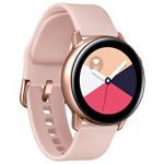 Rose Gold Smart Watch with Fitness Tracking