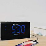 Projection Alarm Clock Radio with USB Charging for Iphone