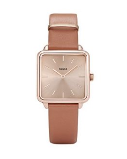 Watch with Brown Leather Strap CLUSE