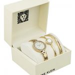 Anne Klein Swarovski Crystal Accented Watch