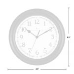 FirsTime & Co. Black Essential Wall Clock