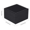  Watch Gift Box Black PU Leather Single Watch Gift Case