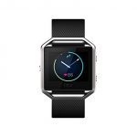Fitbit Blaze Smart Fitness Watch, Black, Silver