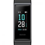 Waterproof Fitness Watch Heart Rate Monitor with Calories/Step Counter