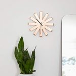 Non Ticking Wall Clock Copper