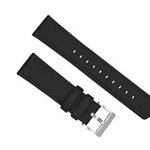 Quick Release Premium Nylon Weave 22mm Black Barton