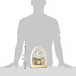 Joyful Crystal Pearl Musical Mantel Clock