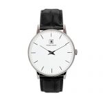 Ethan Eliot Water Resistant Watch Black Leather