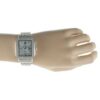 Peugeot Rectangle Dress Watch with Crystal Decorated Bezel