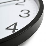 Yoobure 10 Silent Quartz Decorative Wall Clock Non-Ticking