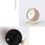 Non-Ticking Silent Small Table Clock