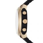 Michael Kors Men's Stainless Steel Quartz Watch with Silicone Strap