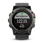 Garmin fēnix 5X - Premium Multisport GPS Smartwatch with Topo U.S. Mapping