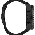 NIXON 51-30 Chrono A083 - All Black/Yellow - 300m Water Resistant
