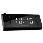 USB Charging Alarm Clock Radio with Time Projection