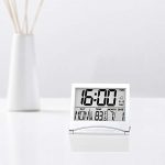 Digital Travel Alarm Clock Foldable Calendar Temperature Timer