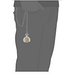 Pocket Watch Automatic Skeleton Mechanical Open Face Men