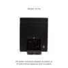Single Watch Winder with Cover and Storage - Elegance in Motion