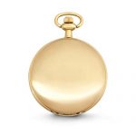 Gold Tone with White Dial Speidel Classic Smooth Pocket Watch