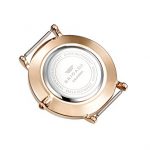 Men's Fashion Watch: Rose Gold Minimalist Design, Waterproof Nylon Band, Swiss Style 🌟👔