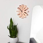 Non Ticking Wall Clock Copper