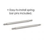 Replacement Watch Band Silver Tone C Ring