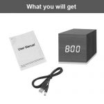 Bedside LED Time Display Digital Alarm Clock