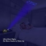 Projection Alarm Clock, ELEGIANT FM Radio Alarm Clock