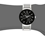 Bulova Men's Black Stainless Steel Watch