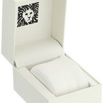 Anne Klein Gold Watch White Leather Strapa
