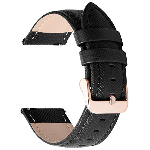 Genuine Leather Quick Release Leather Watch Band