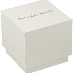 Michael Kors Men's Stainless Steel Quartz Watch with Silicone Strap
