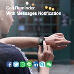 Ultimate Health and Connectivity: Smart Watch for Android and iOS in Black