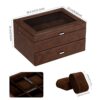 Watch Box: Luxurious Organizer for 20 Watches in Style