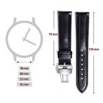 iStrap Genuine Leather Watch Band Calfskin Strap
