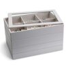 Display Drawer Organizer Storage Toughened Glass Lid