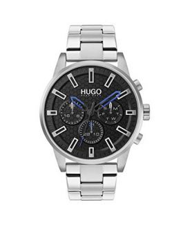 HUGO by Hugo Boss Men's Seek Quartz Watch with Stainless Steel Strap