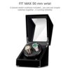 Automatic Double Wooden Watch Winder