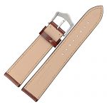 WOCCI 18mm Watch Band,Sports Style Full Grain Leather