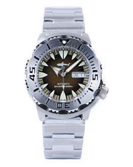 AMOY Automatic Watches for Men,Mens Diver Mechanical Wristwatch