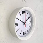Bathroom Silent White Wall Clock