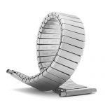 Speidel Men’s Stainless Steel Comfortable Stretch Watch Band