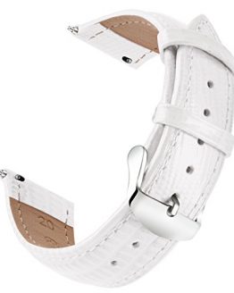 Leather Watch Strap Quick Release Genuine