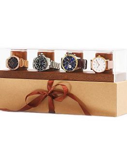 CLB Products Unique Storage Solid Oak Watch Box