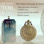 SIBOSUN Doctor Who Pocket Watch Quartz Chain